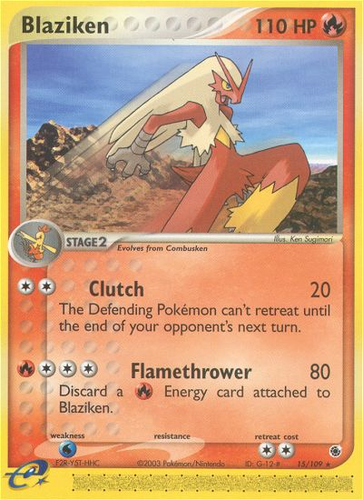 Blaziken (15/109) [EX: Rubí y Zafiro] 