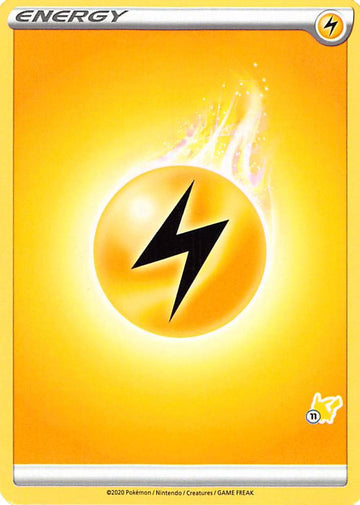 Energía del rayo (sello de Pikachu n.° 11) [Battle Academy 2022] 