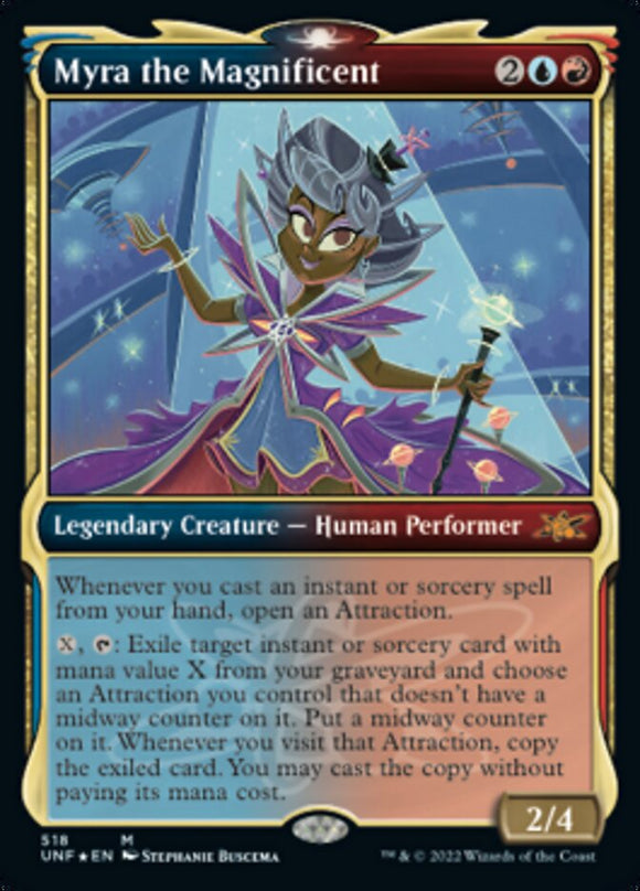 Myra la Magnífica (Escaparate) (Galaxy Foil) [Unfinity] 