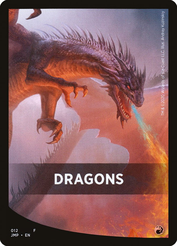 Tarjeta temática de dragones [Jumpstart Front Cards] 