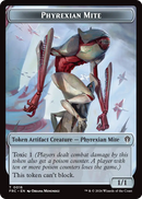 Kobolds of Kher Keep // Phyrexian Mite Double-Sided Token [Reality Fracture Commander Tokens]-2
