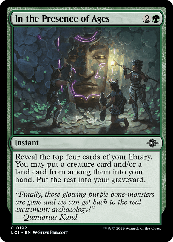 En presencia de los siglos [Las cavernas perdidas de Ixalan] 