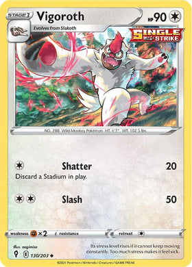 Vigoroth (130/203) [Espada y escudo: cielos en evolución] 