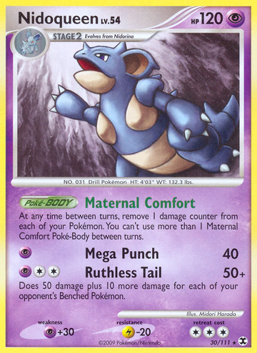 Nidoqueen (30/111) [Platino: Rivales en ascenso] 