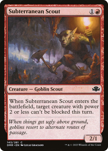 Explorador subterráneo [Dominaria Remastered] 