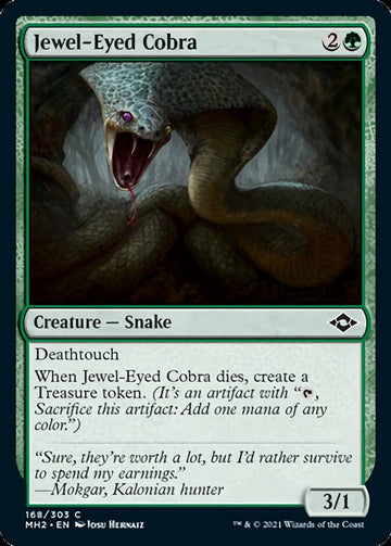 Jewel-Eyed Cobra [Modern Horizons 2] - 0
