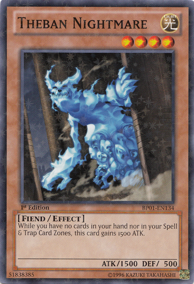 Pesadilla tebana [BP01-EN134] Starfoil Raro 