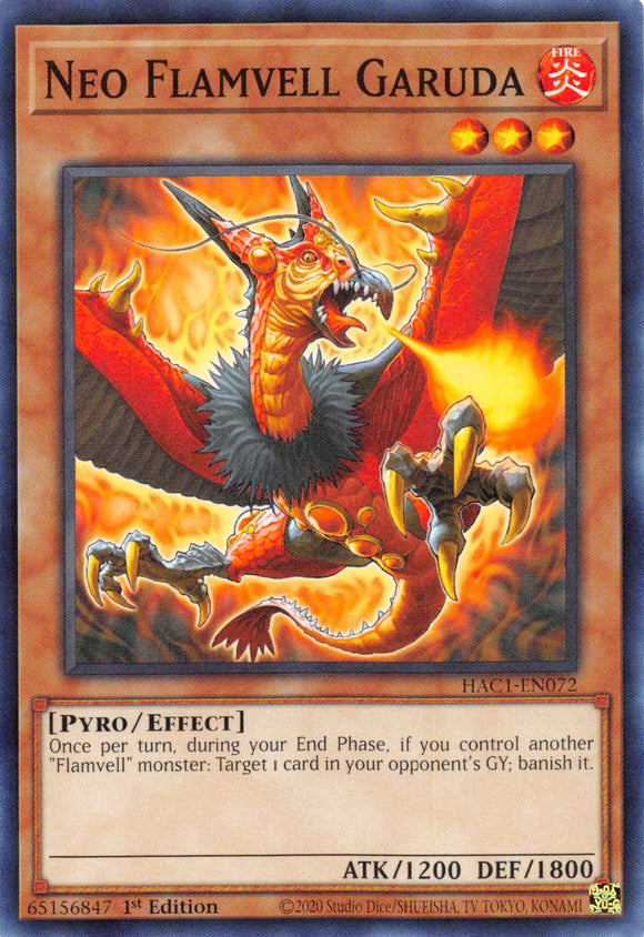Neo Flamvell Garuda [HAC1-EN072] Común 