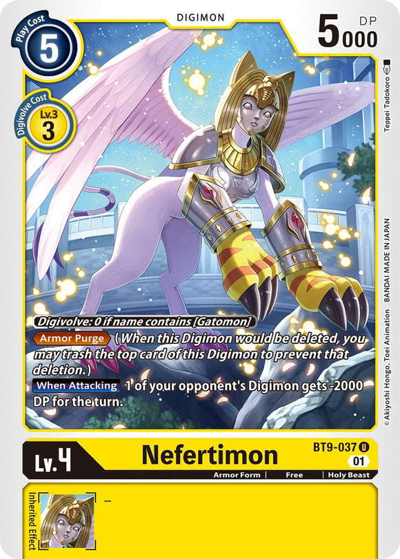 Nefertimon [BT9-037] [X Record] 