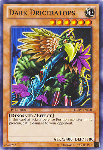 Driceratops oscuro [LCJW-EN150] Común 