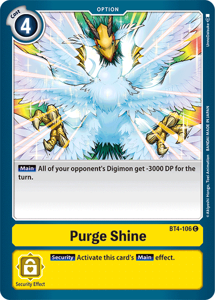 Purga Brillo [BT4-106] [Gran Leyenda] 