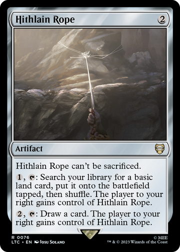 Cuerda de Hithlain [El Señor de los Anillos: Cuentos del Comandante de la Tierra Media] 