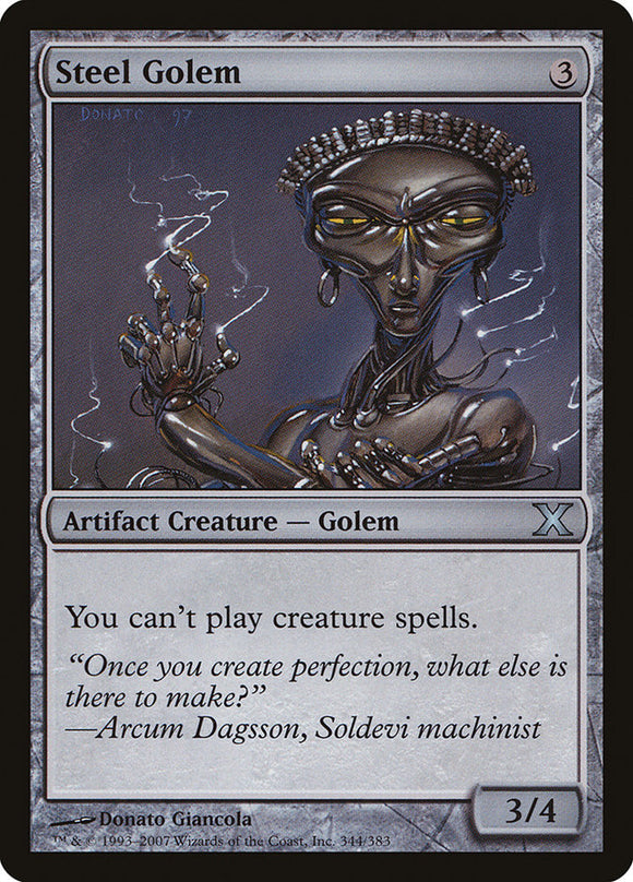 Golem de acero [Décima edición] 