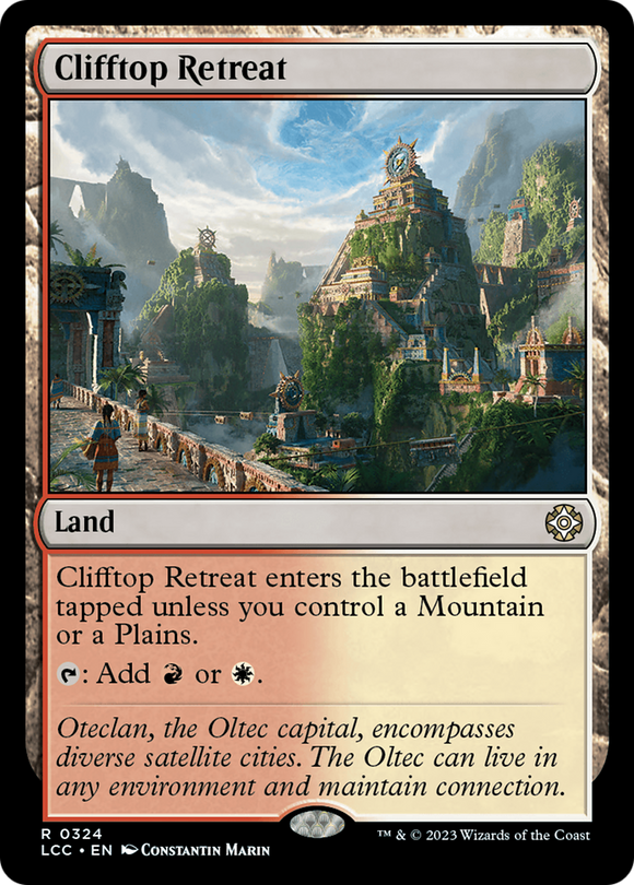 Retiro en lo alto del acantilado [Las cavernas perdidas del comandante de Ixalan] 