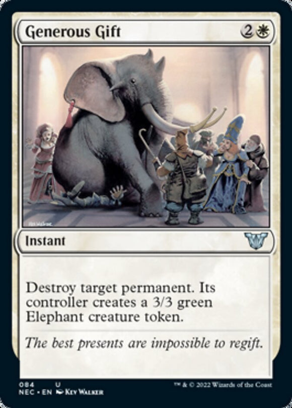 Regalo generoso [Kamigawa: Neon Dynasty Commander] 
