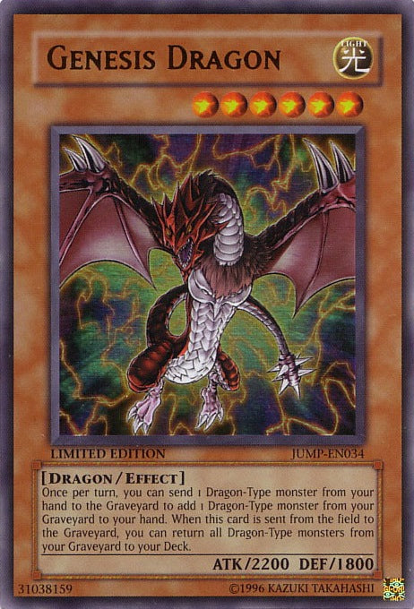 Dragón Génesis [JUMP-EN034] Ultra Raro 