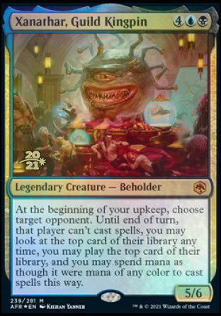 Xanathar, líder del gremio [Promociones de prelanzamiento de Dungeons &amp; Dragons: Adventures in the Forgotten Realms] 