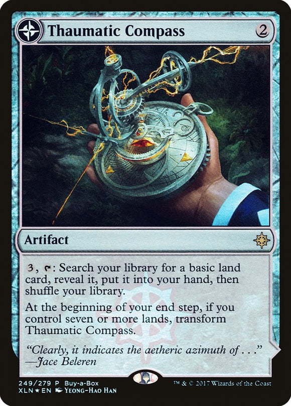 Brújula taumática // Agujas de Orazca (Comprar una caja) [Cofre del tesoro de Ixalan] 
