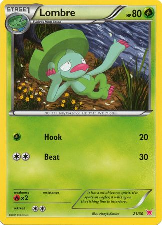 Lombre (21/30) [XY: Kit de entrenamiento 2 - Latias] 