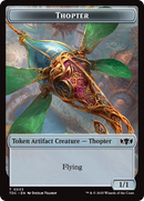 Thopter // Bird Double-Sided Token [Tarkir: Dragonstorm Commander Tokens]-1