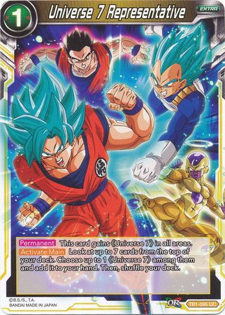 Representante del Universo 7 (TB1-095) [El Torneo del Poder] 