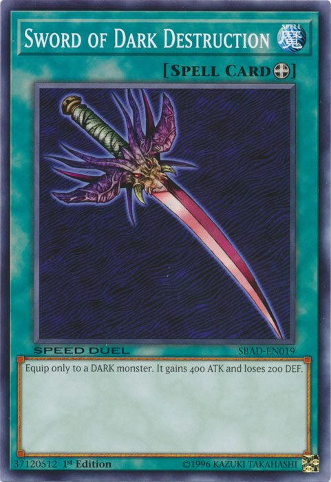 Espada de la destrucción oscura [SBAD-EN019] Común 