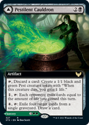 Pestilent Cauldron // Restorative Burst (Extended Art) [Strixhaven: School of Mages]-1