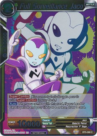Vigilancia total Jaco (paquete de evento 4) (BT5-088) [Tarjetas de promoción] 
