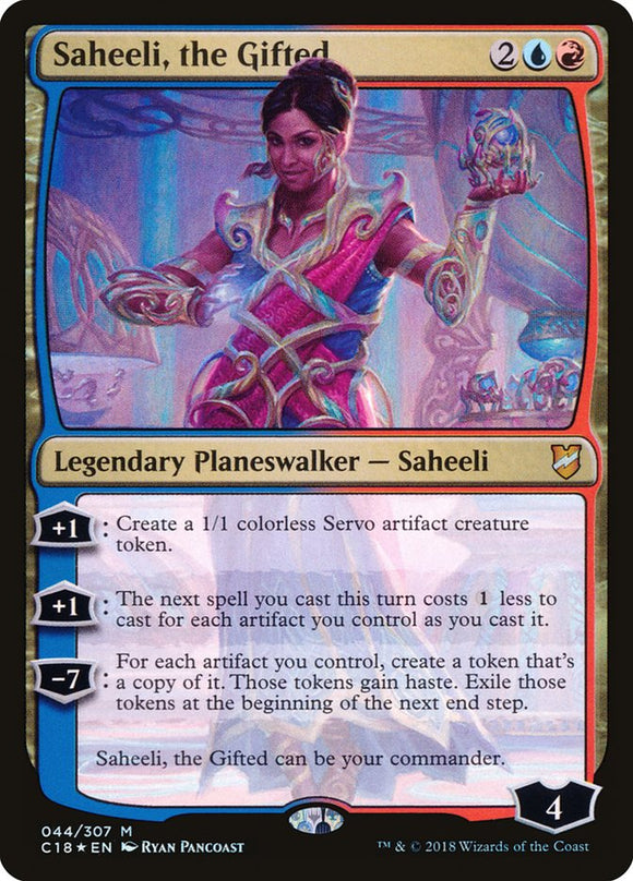 Saheeli, la talentosa [Commander 2018] 