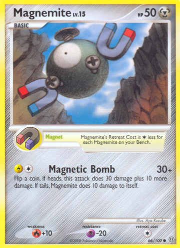 Magnemite (66/100) [Diamante y Perla: Frente Tormentoso] 