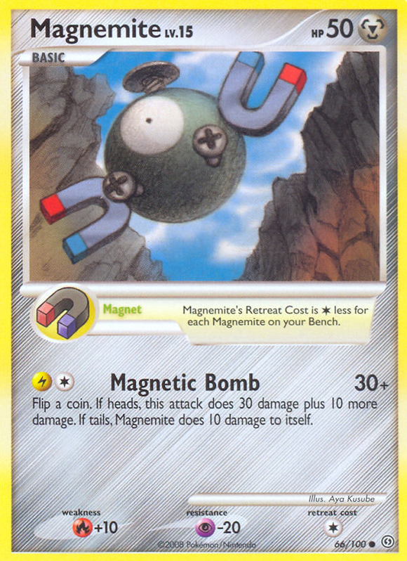 Magnemite (66/100) [Diamante y Perla: Frente Tormentoso] 