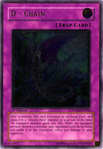 D - Cadena [POTD-EN050] Ultimate Rare 