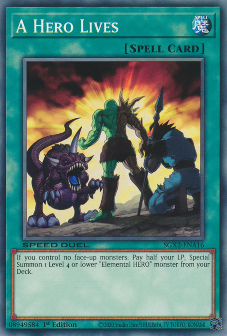 Un héroe vive [SGX2-ENA16] Común 