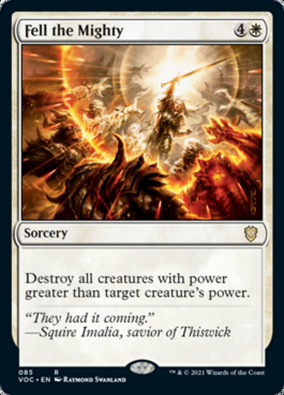 Cayó el Poderoso [Innistrad: Crimson Vow Commander] 