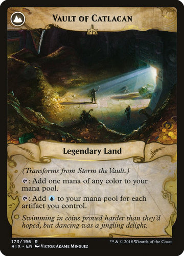 Storm the Vault // Vault of Catlacan [Rivals of Ixalan] - 0