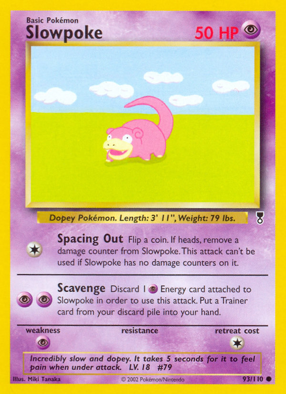 Slowpoke (93/110) [Colección legendaria] 