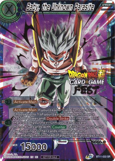 Baby, el parásito desconocido (Card Game Fest 2022) (BT11-033) [Tarjetas de promoción de torneos] 