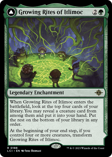 Growing Rites of Itlimoc // Itlimoc, Cradle of the Sun [The Lost Caverns of Ixalan] - 0
