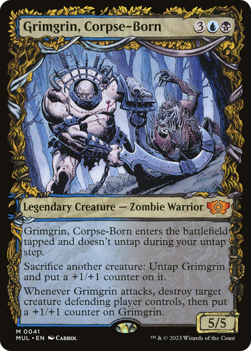 Grimgrin, nacido de un cadáver [Leyendas del multiverso] 
