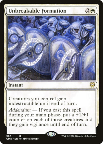 Formación inquebrantable [Commander Legends] 