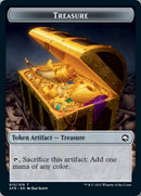 Treasure // Boo Double-Sided Token [Dungeons & Dragons: Adventures in the Forgotten Realms Tokens]-1