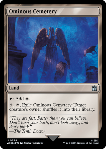 Cementerio siniestro (Surge Foil) [Doctor Who] 