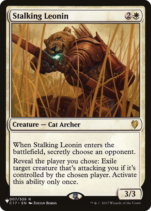 Leonin acechando [La lista] 