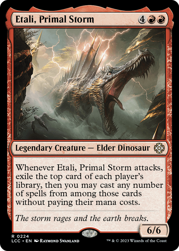 Etali, Tormenta Primordial [Las Cavernas Perdidas de Ixalan Comandante] 