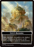 Food // City's Blessing Double-Sided Token [Secrets of Strixhaven Commander Tokens]-2