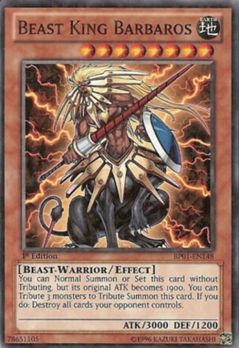 Rey Bestia Barbaros [BP01-EN148] Starfoil Raro 