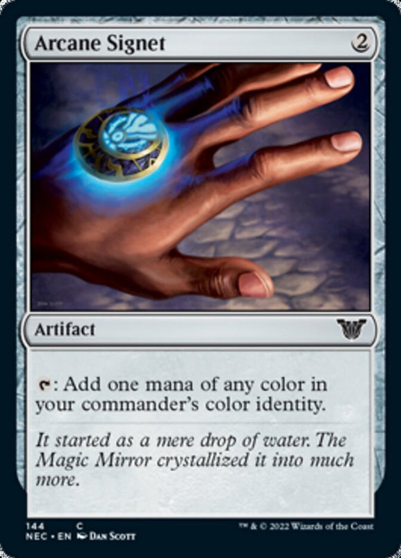 Sello arcano [Kamigawa: Neon Dynasty Commander] 