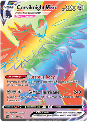 Corviknight VMAX (171/163) [Espada y escudo: estilos de batalla] 