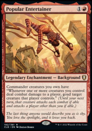 Artista popular [Commander Legends: Battle for Baldur's Gate] 