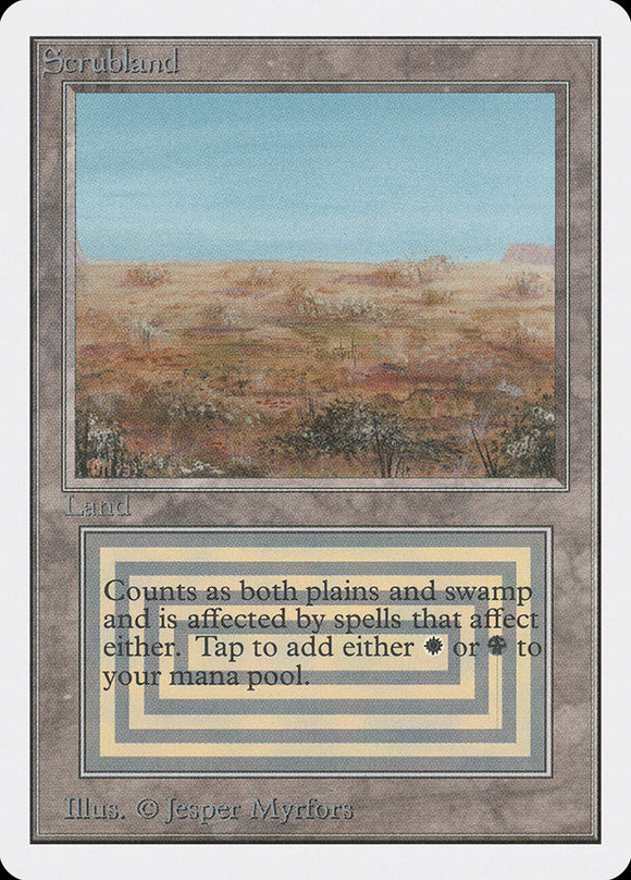 Scrubland [Edición ilimitada] 